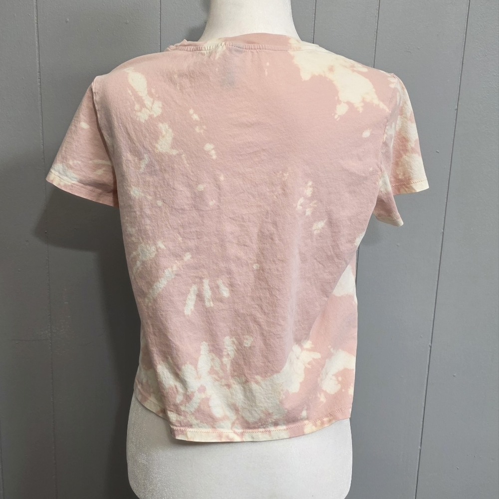 H&M Divided Baby It You Bleach Dye Top Size M - Picture 7 of 10